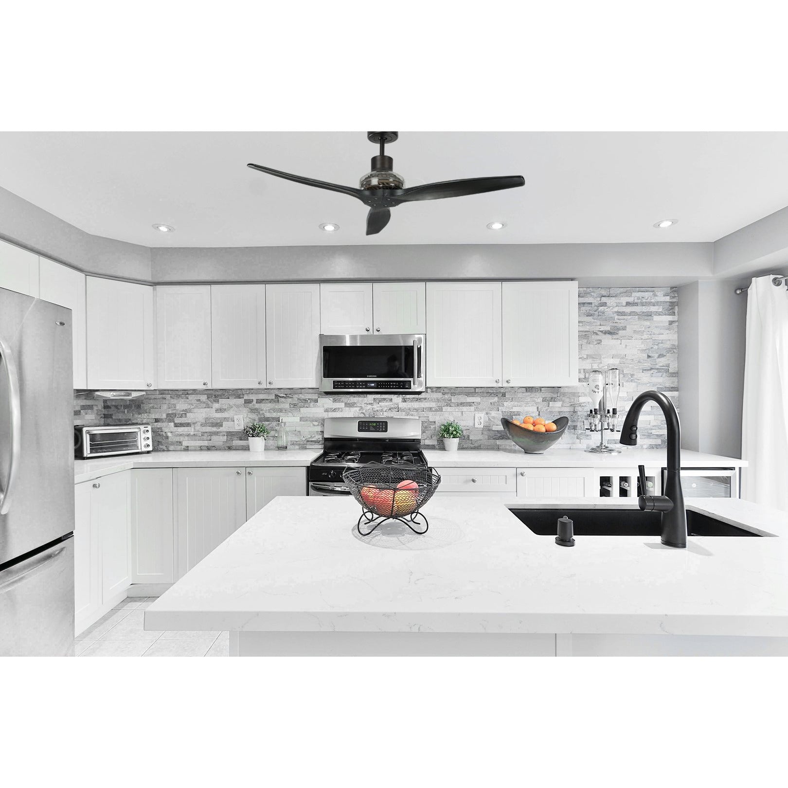Star Fans indoor and outdoor ceiling fans-choose your motor finish and blade ...