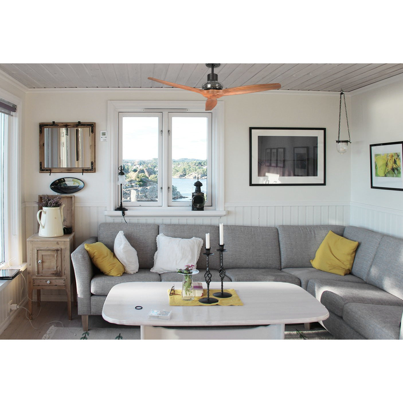 indoor and outdoor ceiling fans-choose your motor finish and blade ...